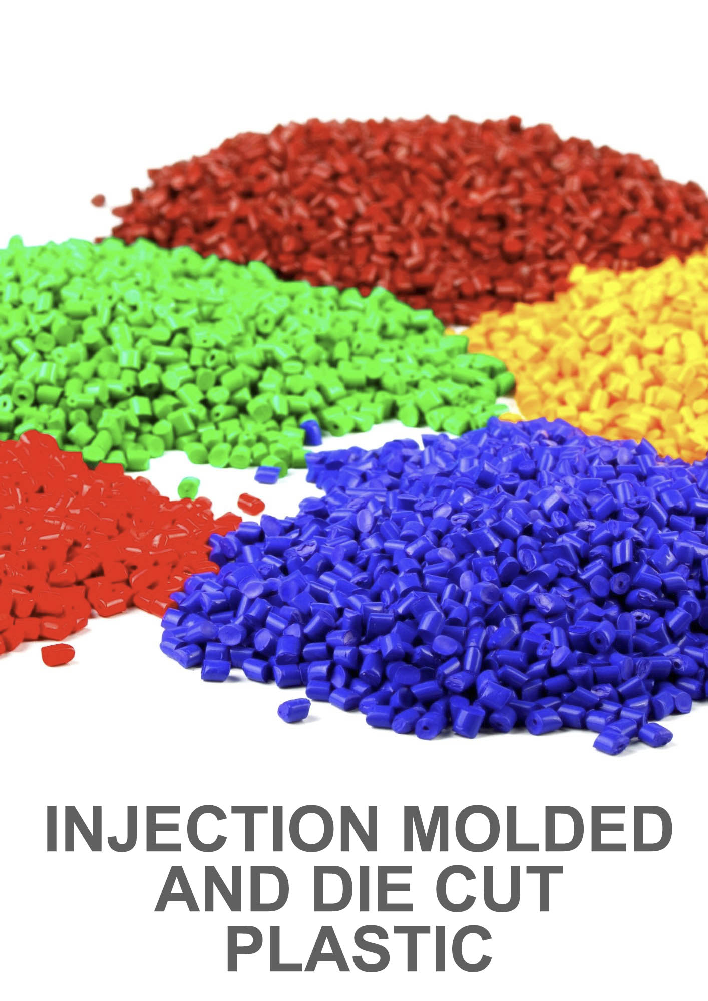 Injection Molded and DIe Cut Plastic